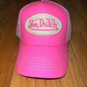 Von Dutch Pink Trucker Hat